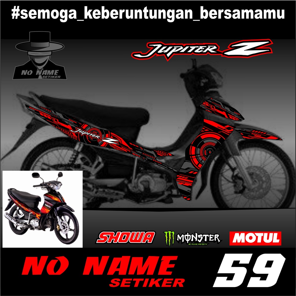 Striping Jupiter Z(59) 2004 2005 2006 2007 2009 stiker sticker setiker