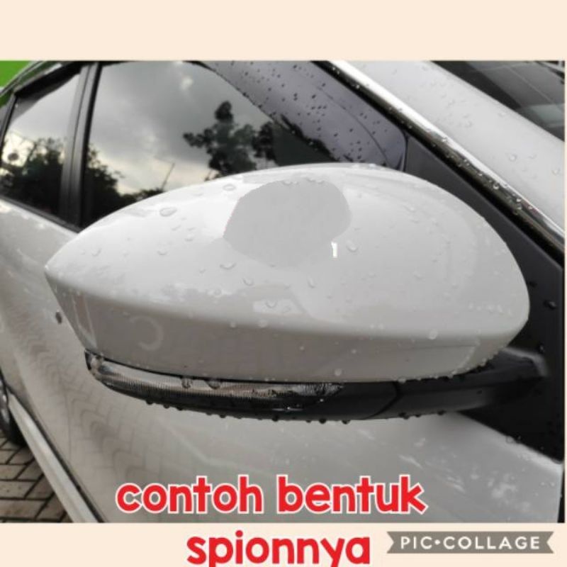 cover spion new AGYA AYLA 2020 2021 2022  FACELIFT CHROME HITAM CARBON