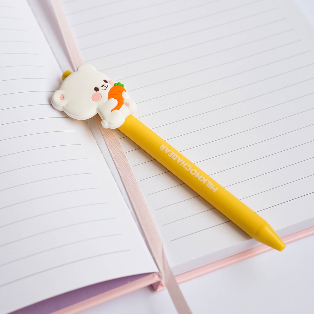 

Milk Mocha Bear Character Pen - Milk