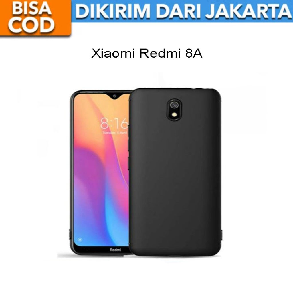 SoftCase Black Matte for Xiaomi Redmi 8A