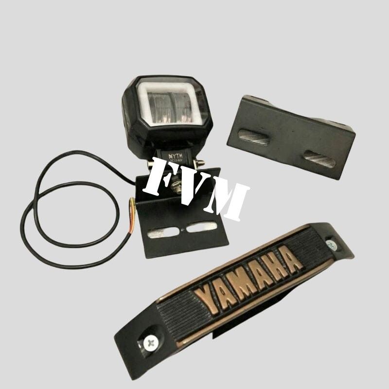 lampu sorot/tembak daymeker demeker kotak+breket dan kumis rx king rxking rx k