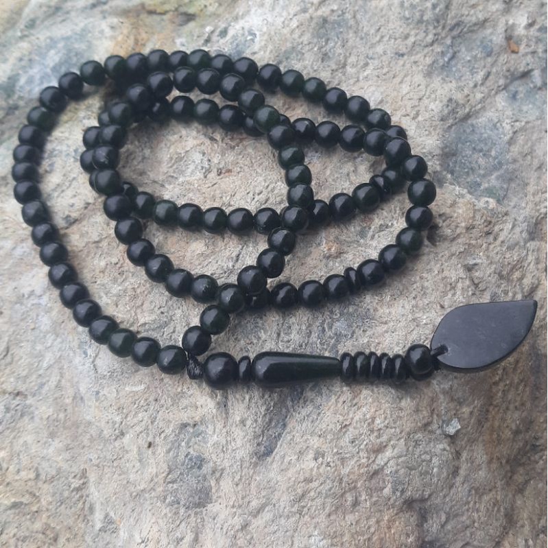 Tasbih Giok Black Jade Aceh Terapi 99 Butir