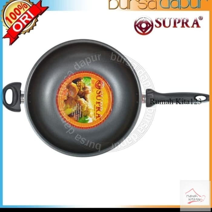 Teflon Supra Stir Wok 32cm (Dalam)