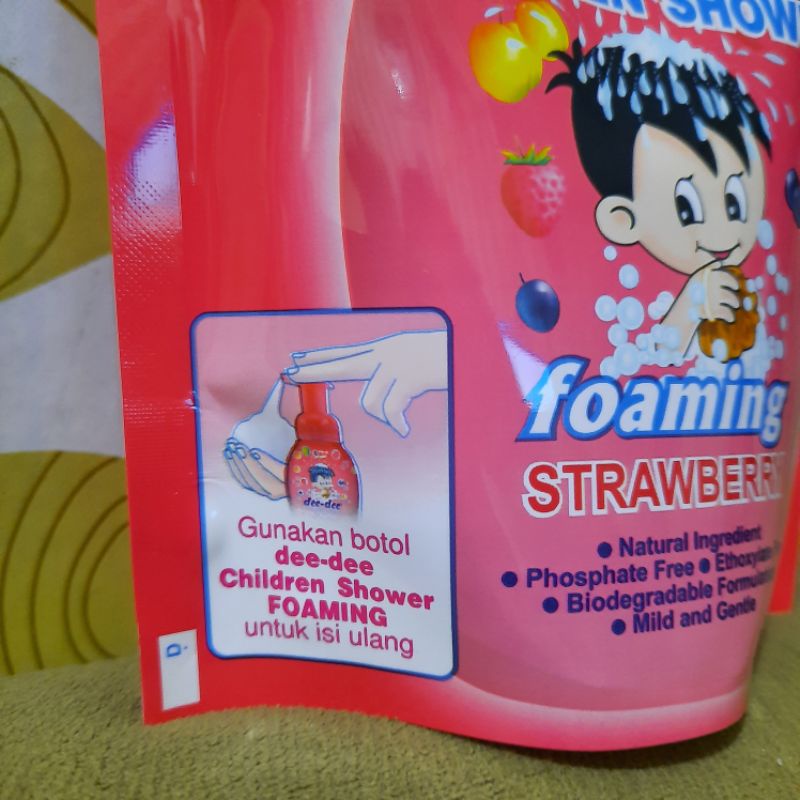 AHZA DEE-DEE FOAMING BODYWASH REFILL 200ml EXP 2026