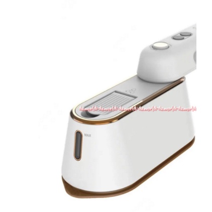 Salav Collapsible Handheld Strika Uap Setrika Air Model Unik Vintage 90ml Steamer Strika Uap White Salaf Collap Kolap Model Lipat