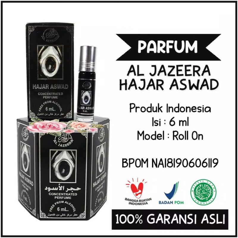 PARFUM HAJAR ASWAD ORIGINAL 100%