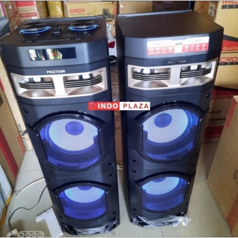 SPEAKER POLYTRON PAS-10D22 / 10DF22 DOUBLE SUBWOOFER