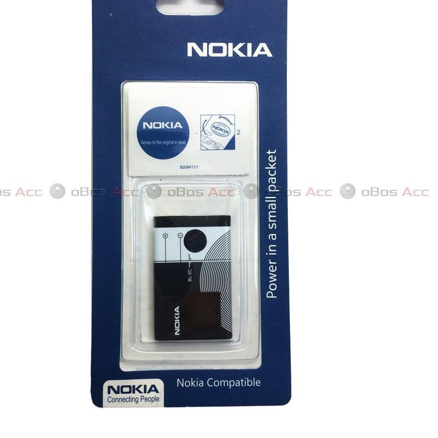 ♢IIKED* Baterai Nokia C1-01 C1-02 BL5C BL-5C BL 5 C Original Batre Batrai HP .