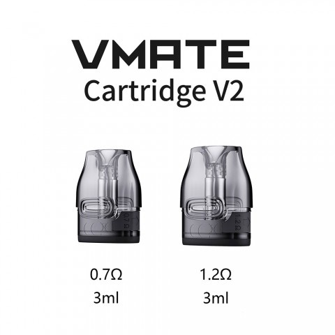CATRIDGE VMATEE 0.7 1.2 TERBARU SATUAN