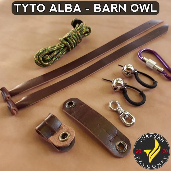 TYTO ALBA BARN OWL - Anklet Angklet Gelang Kaki Burung Hantu Elang - BUAYA ABSTRAK LIMITED