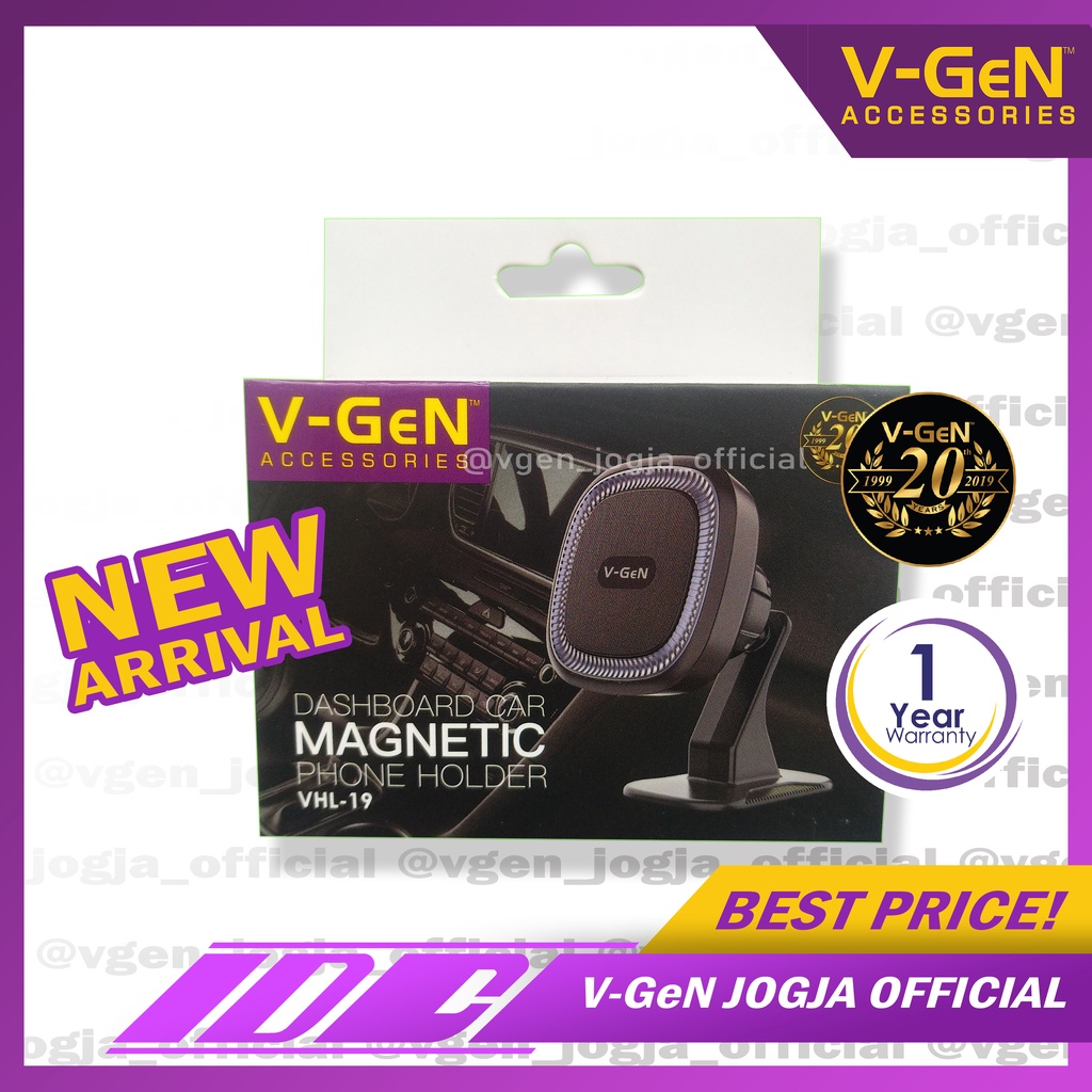 Car Holder Dashboard V-GeN VHL-19 Air Vent Holder Handphone V-GeN