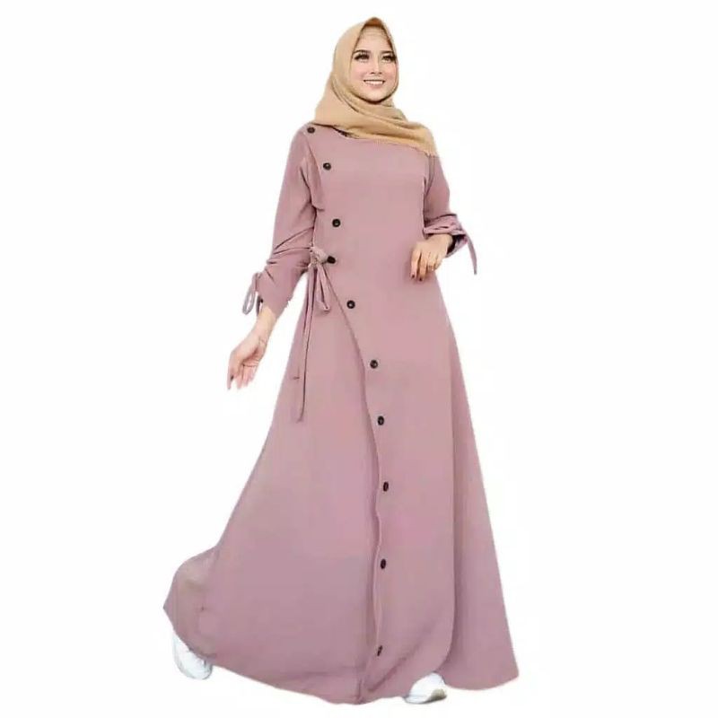 zaara dress baju gamis paksian wanita dress fashion musiim