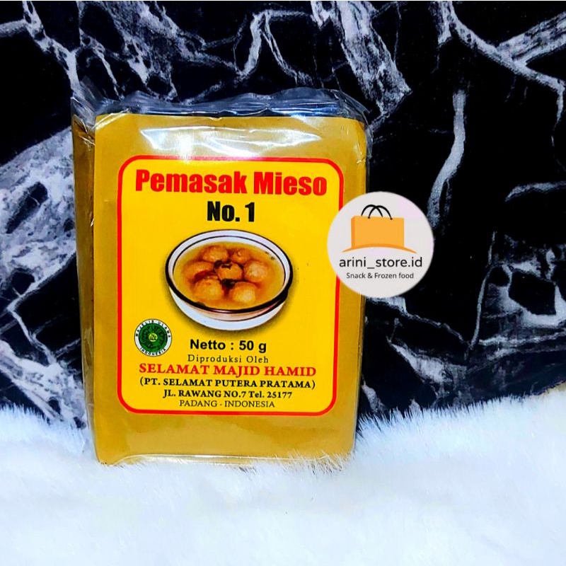 

BUMBU MIESO + MINYAK MIESO PADANG SELAMAT MAJID HAMID ASLI 50gr