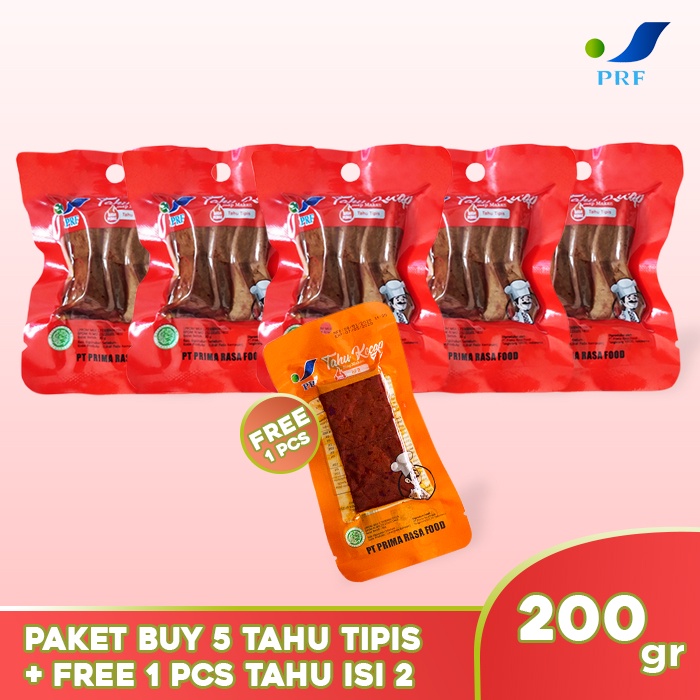 

Prima Rasa Food - BUY 5 Tahu Kecap Tipis FREE 1 Tahu Kecap Isi 2 - Makanan Instan - Makanan Siap Saji