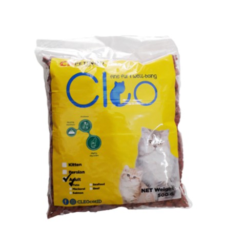 Makanan Kucing Cleo Tuna 500gr