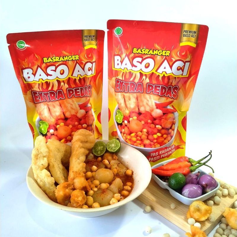 Jual Basranger Baso Aci Extra Pedas 250g Shopee Indonesia