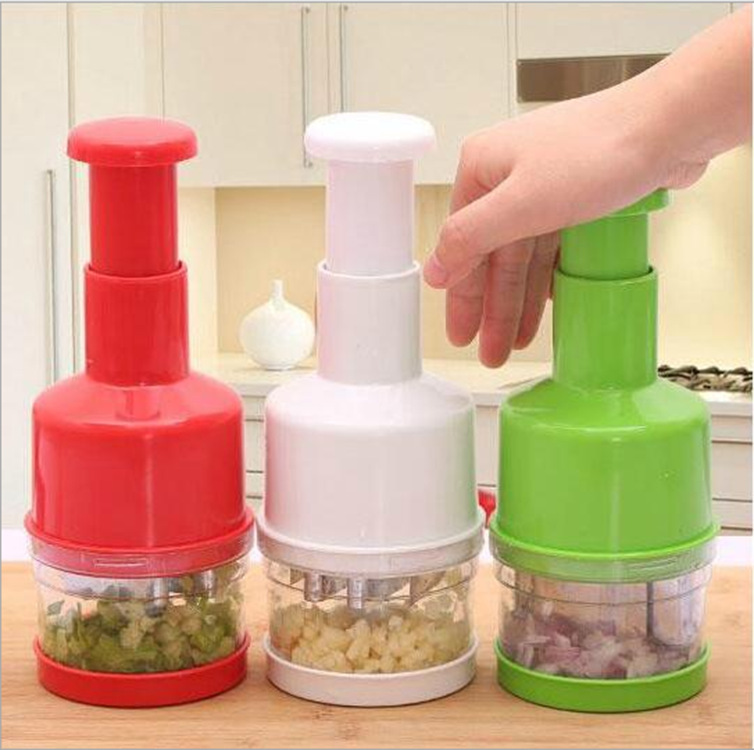 Kitchen Garlic Presses Ginger Cutter / Handheld Garlic Press Crusher / Home Cooking Ginger Mincer Grinding Tool