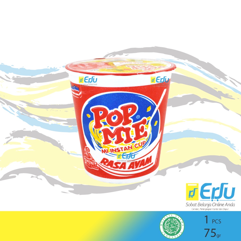 

ECER Pop Mie Rasa Ayam Original Mie Instan Kuah - 75gr