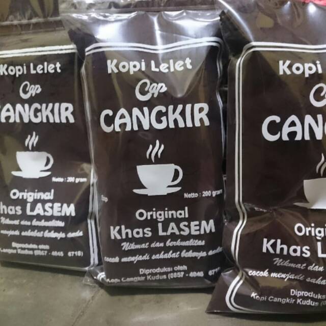 

KOPI LELET Cap Cangkir original khas lasem