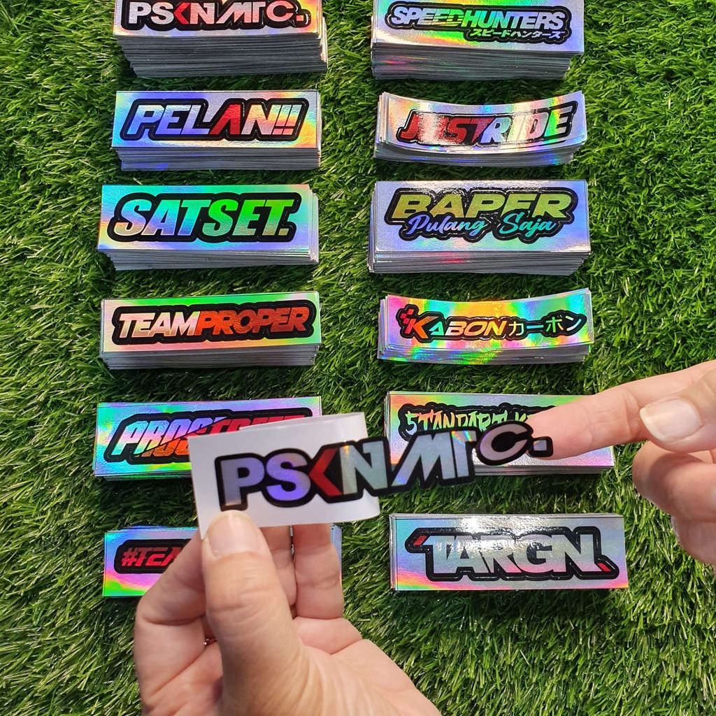 Sticker Racing Print Satuan Stiker racing terbaru / stiker motor / stiker motor