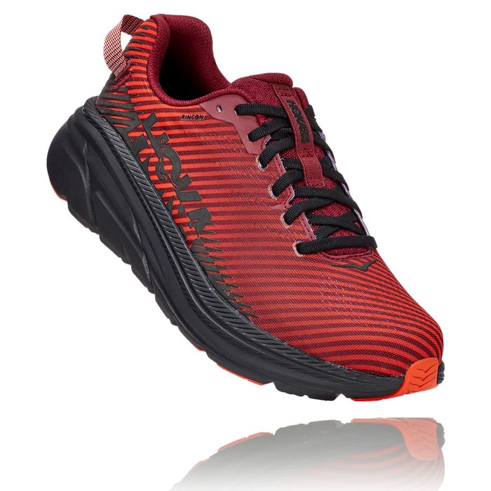 SEPATU LARI PRIA HOKA ONE ONE RINCON 2 CORDOVANANTHRACITE - ORIGINAL - 42 23 Diskon