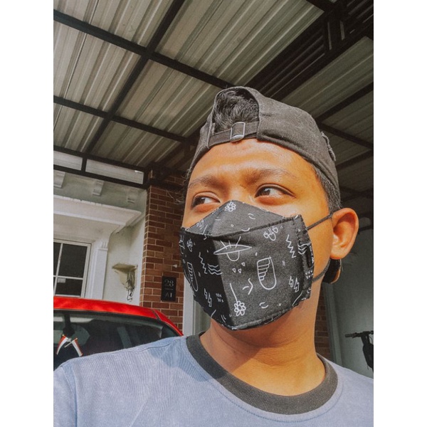 MASKER BOMBER KEKINIAN MASKER KAIN MASKER MOTOR | MASKER ANAK KEREN