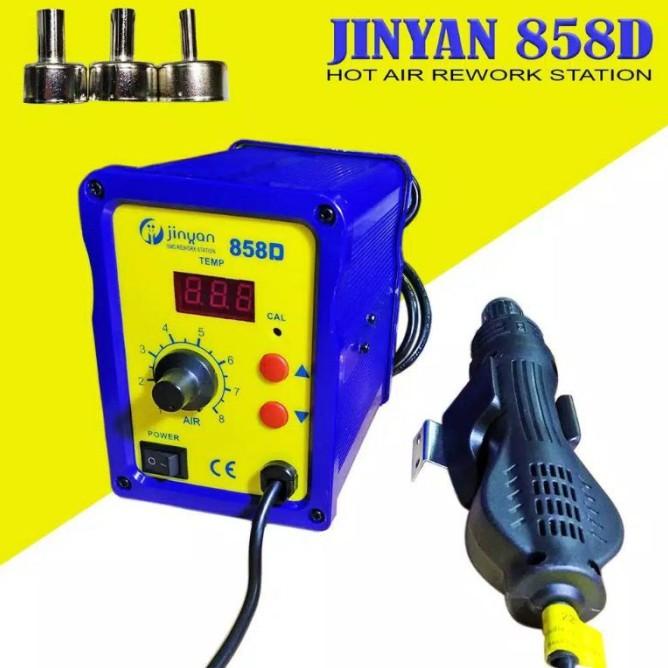 Gs585 Blowerair Jinyan 858D Rework Station Solder Uap