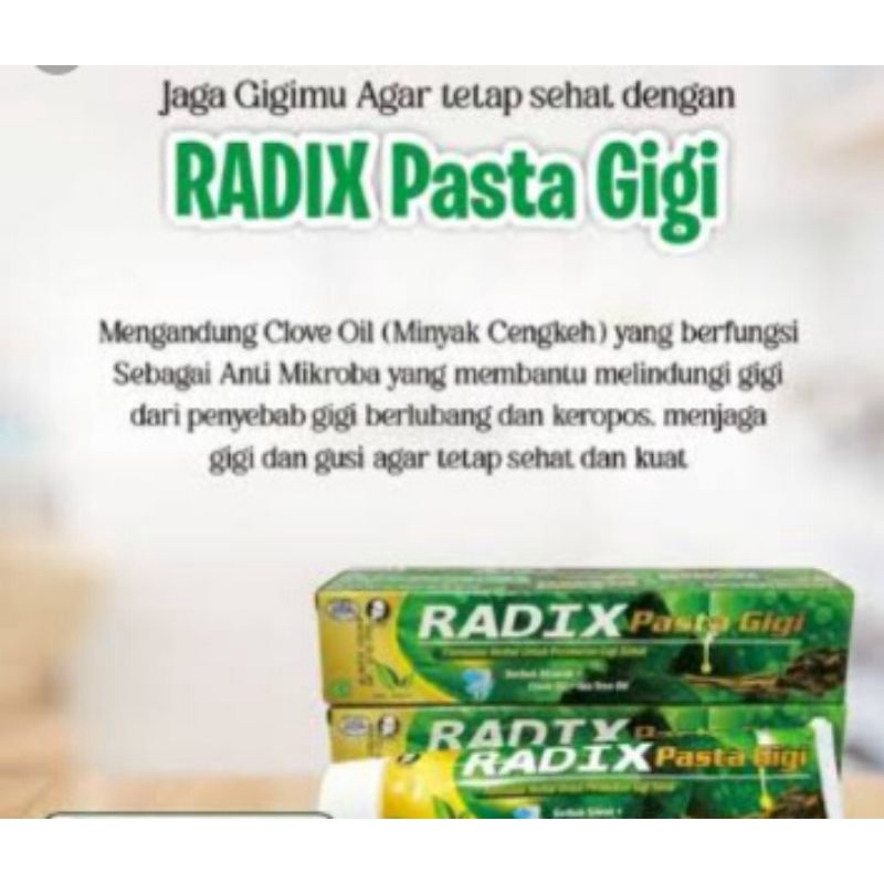 RADIX Pasta gigi
