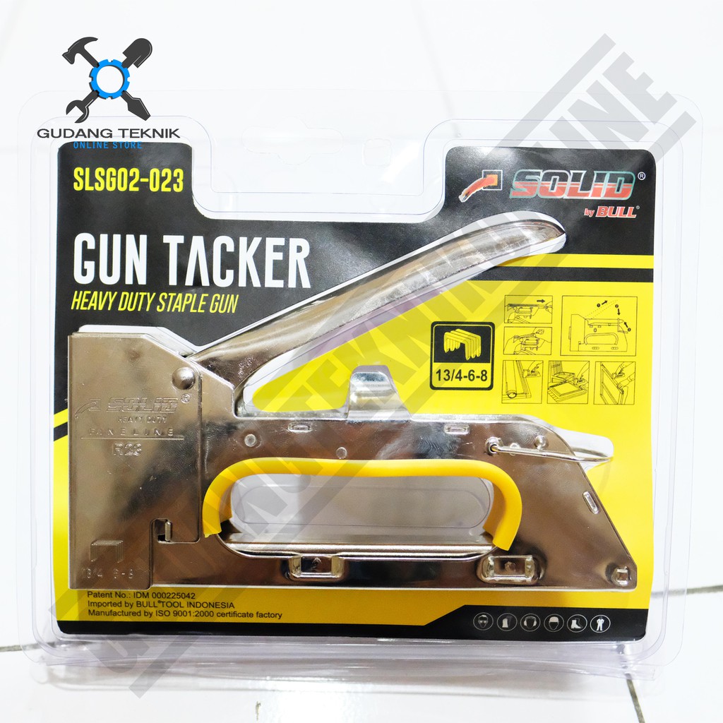 Staples Solid R23 - Staples Manual Hand Tacker Paku Tembak