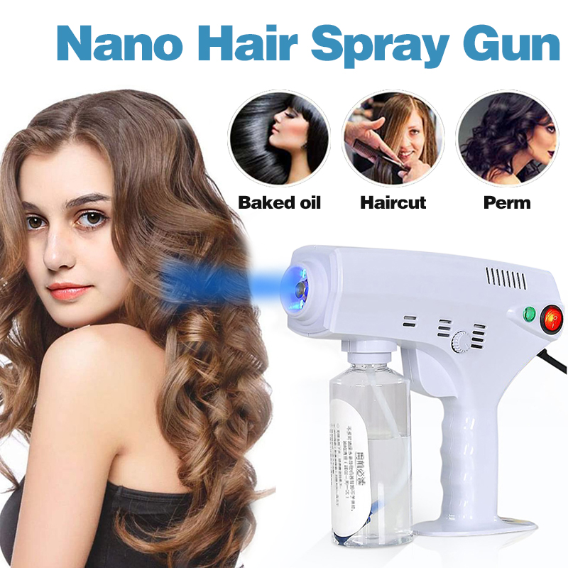 Hair Care Generasi 6 Nano Sprayer Machine Disinfection Blue Light Nano Mist Machine