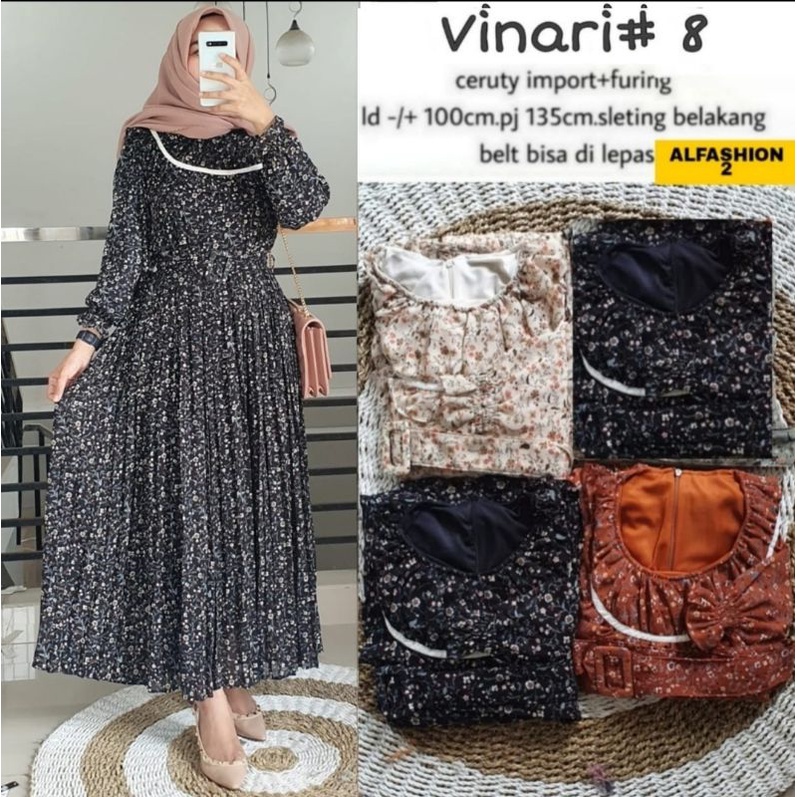 Vinari maxy gamis by alfashion | fit XL