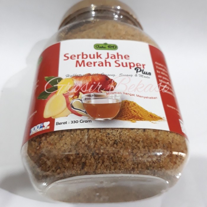 

TRADISIONALMINUMAN- JAHE RD ORI BUBUK JAHE MERAH 330 GRAM -MINUMAN-TRADISIONAL.