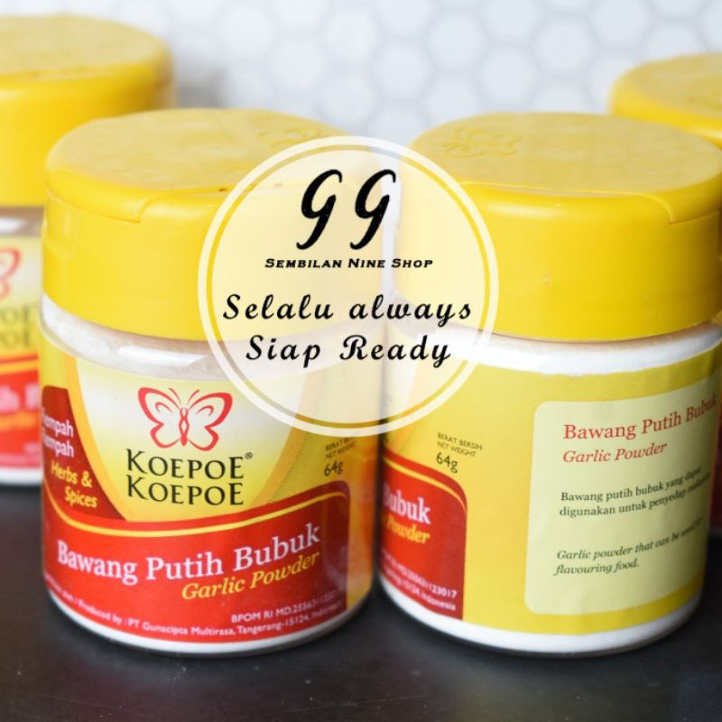

GARLIC POWDER Koepoe Koepoe 64 gram Bubuk BAWANG PUTIH