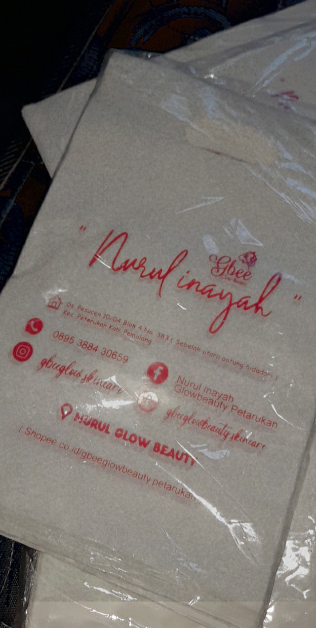 Plastik Sablon Ukuran 20x30 100 Pcs Free Desain