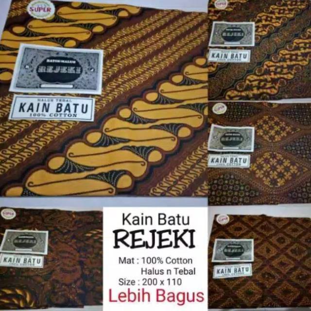 KAIN JARIK BATU | KAIN BATU REJEKI