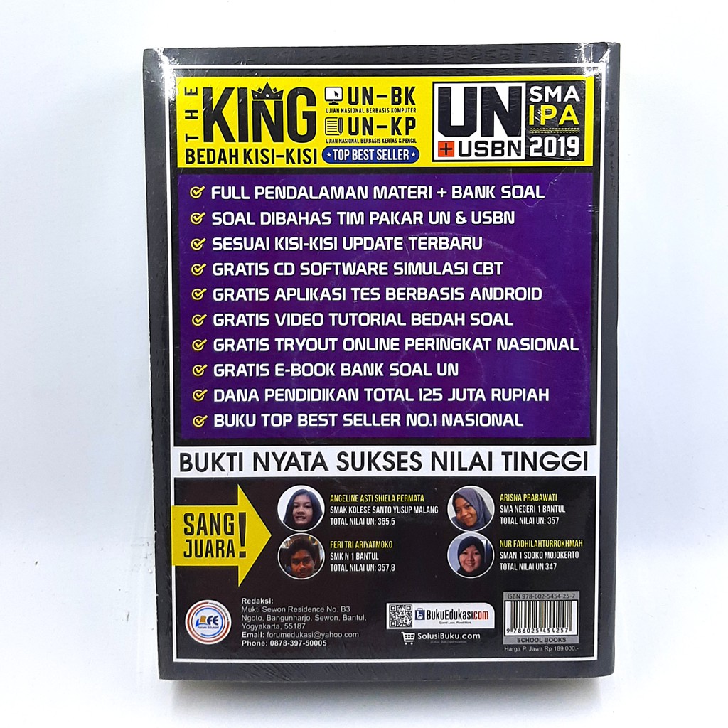 The King Bedah Kisi-Kisi UN SMA IPA 2019-1