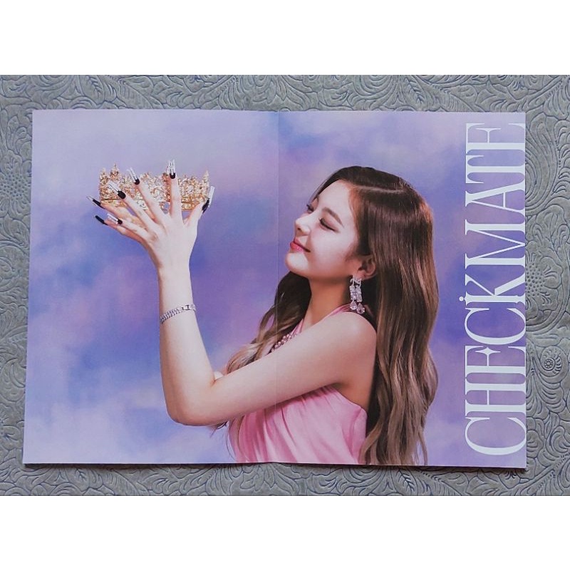 Official Folded Poster Lia Itzy Checkmate