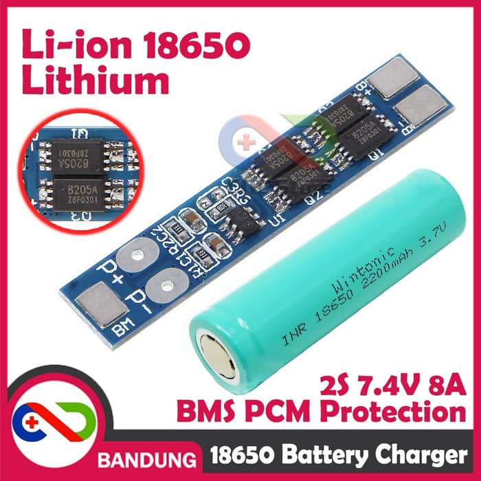 2S 8A 7.4V 8.4V 18650 LI-ION LITHIUM BATTERY CHARGER BMS PCM PROTECTIO