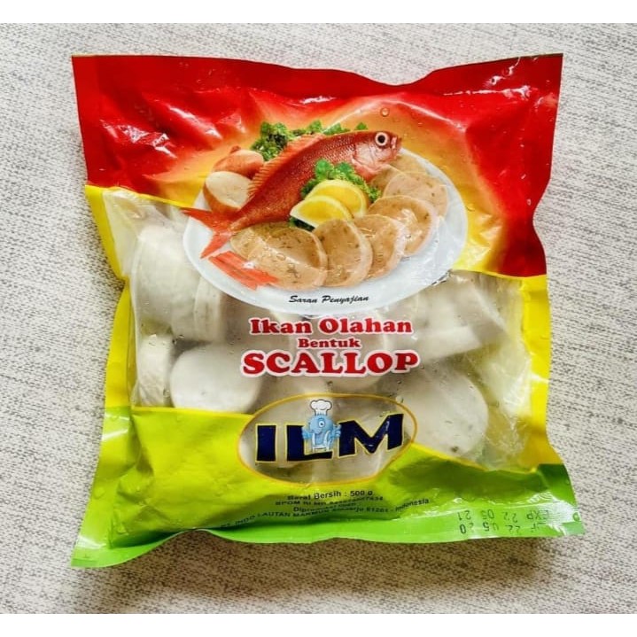 

ILM Ikan Olahan Scallop 500gr