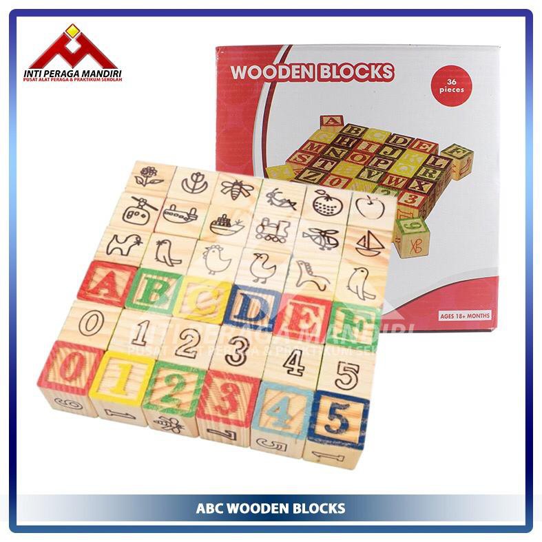 IPM Toys - Balok Kubus  - ABC Wonder Blocks - Mainan Edukasi Anak