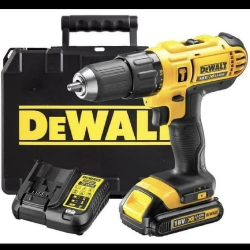 Dewalt Bor Tembok Baterai Cordless Hammer Drill DCD776 DCD776C2