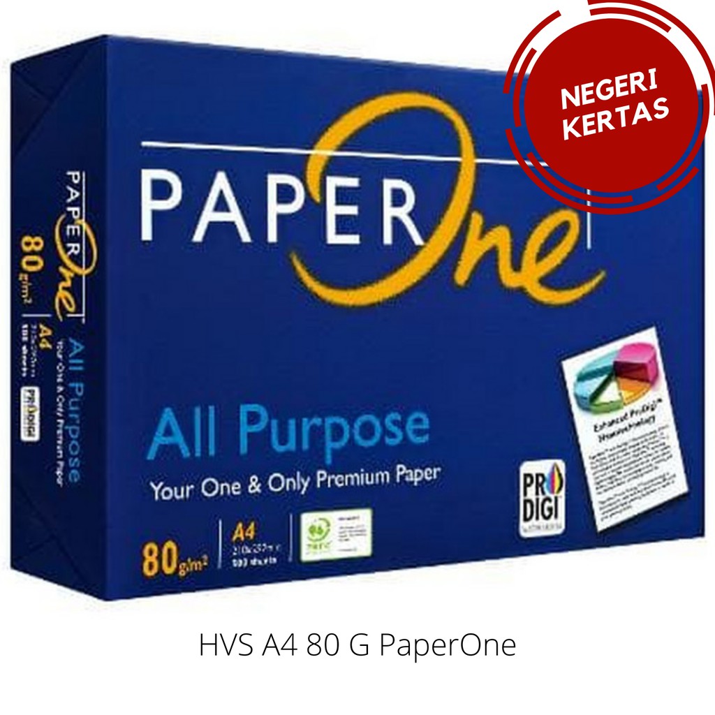 

Kertas HVS A4 80 gr PaperOne