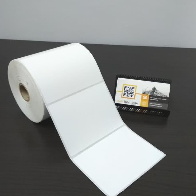 

[[BISA COD]] KERTAS STICKER LABEL SEMICOATED 104 X 75mm EKSPEDISI PENGIRIMAN BARANG EKSLUSIF Kode