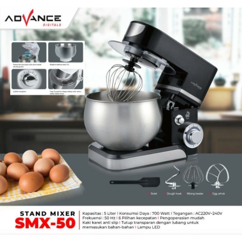 ADVANCE STAND MIXER SMX-50