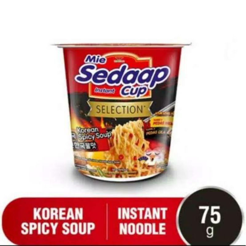 Mie Sedap Korean Spicy Cup