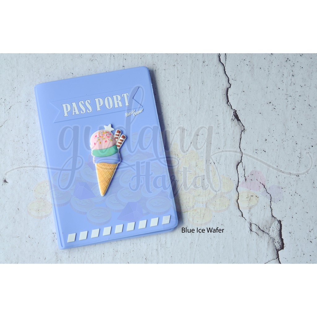 Pasport Case / Passport Cover / Sampul Passport / Passport Case Unicorn Lucu Unik GH 313001