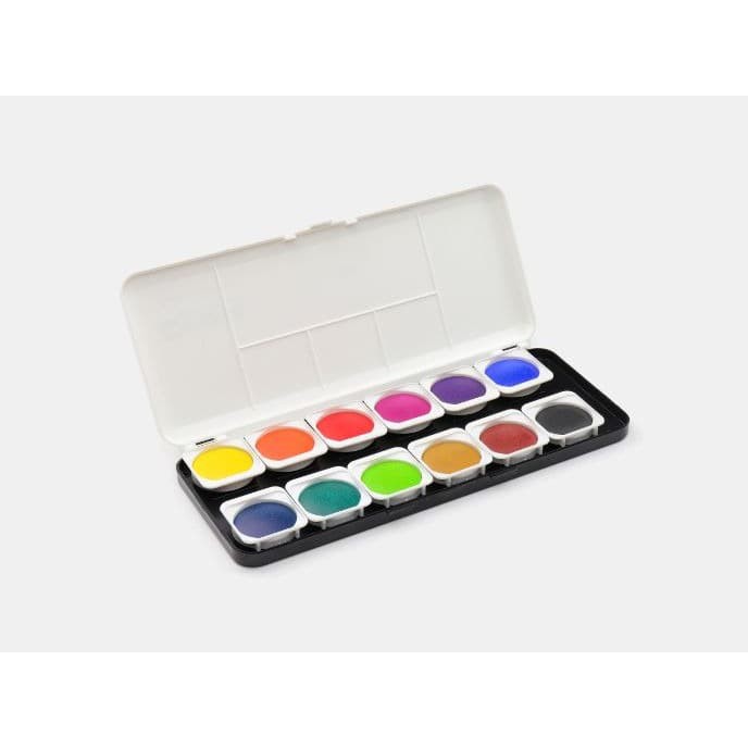 

Angora Set 12 Transparent Watercolor Plastic Box