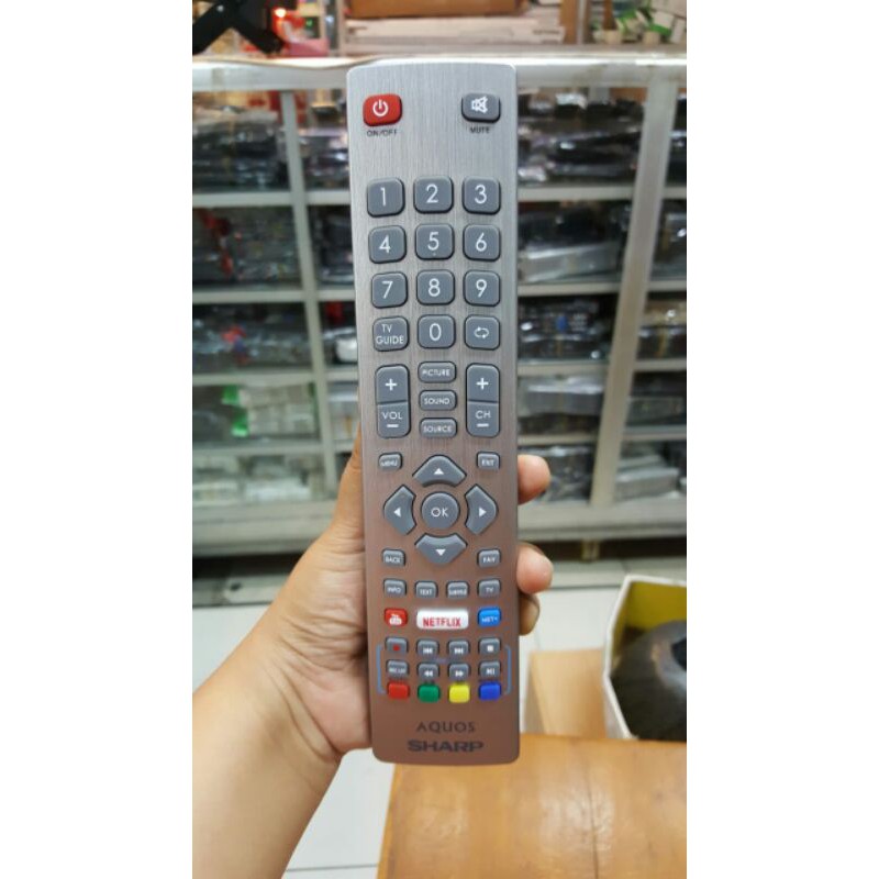remote tv sharp lcd aquos original smart tv