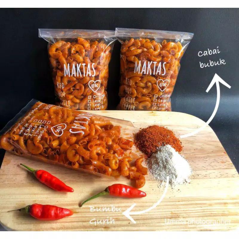 MAKTAS MAKARONI TASIK / Makaroni 90gr/Maktas 90gr