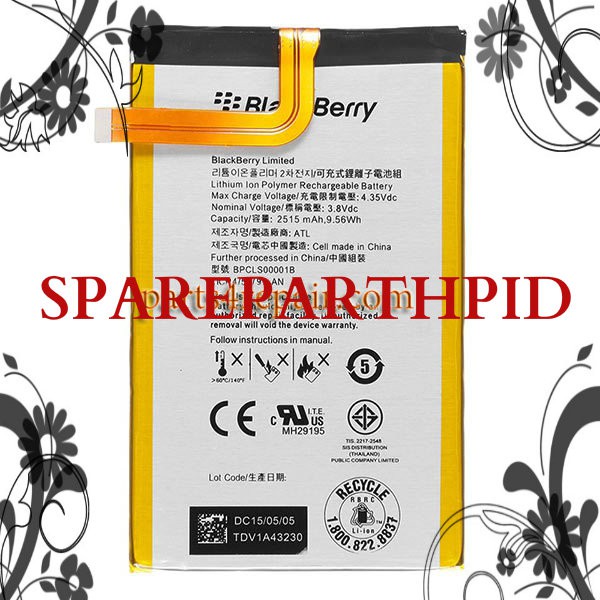 Unik BATERAI BLACKBERRY Q20 Limited Berkualitas